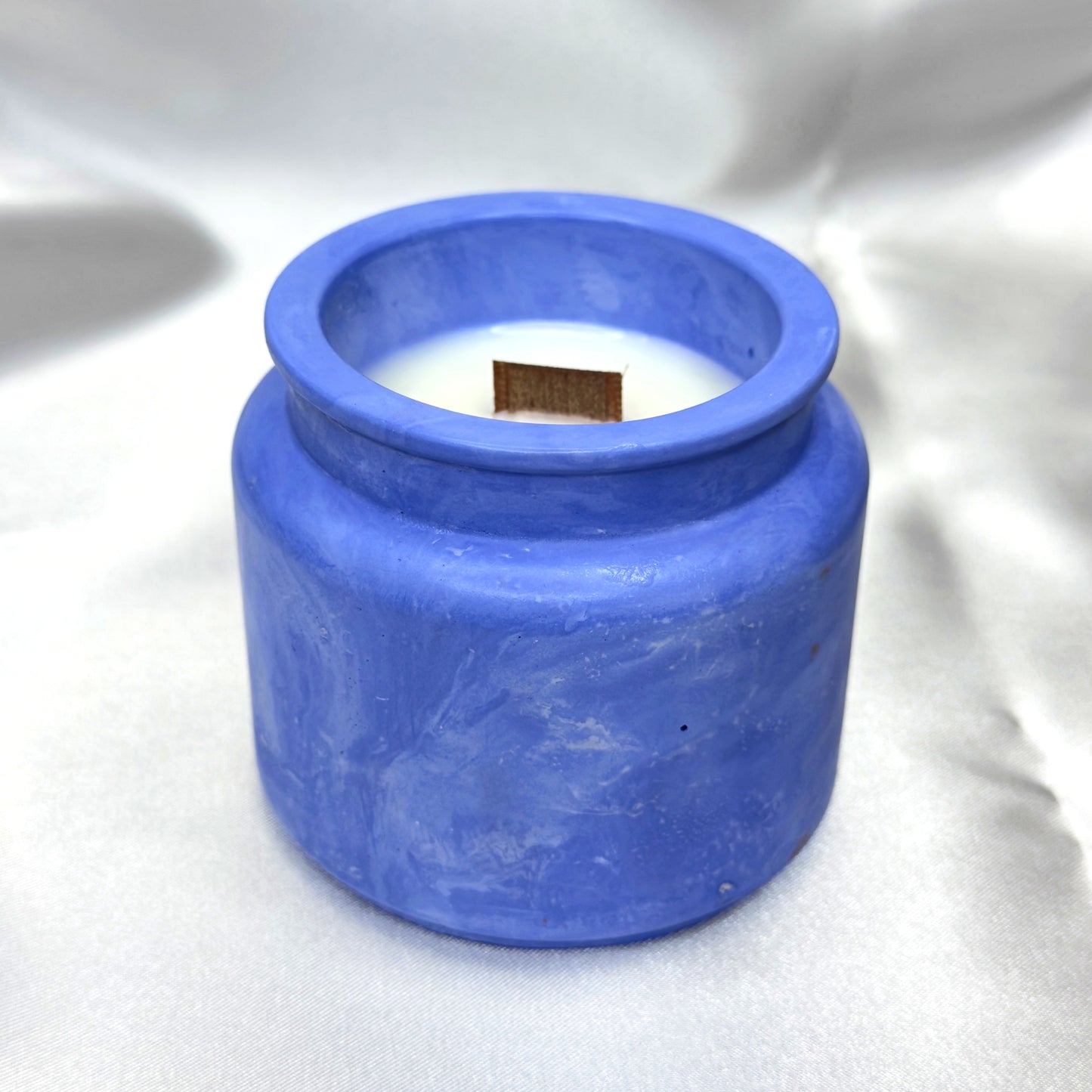 AZUL ELÉCTRICO - Vela Estándar con Tapa (90g)