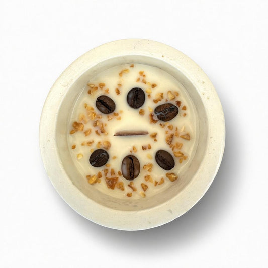 Vela artesanal de brownie de chocolate con notas cálidas de cacao (200 g)