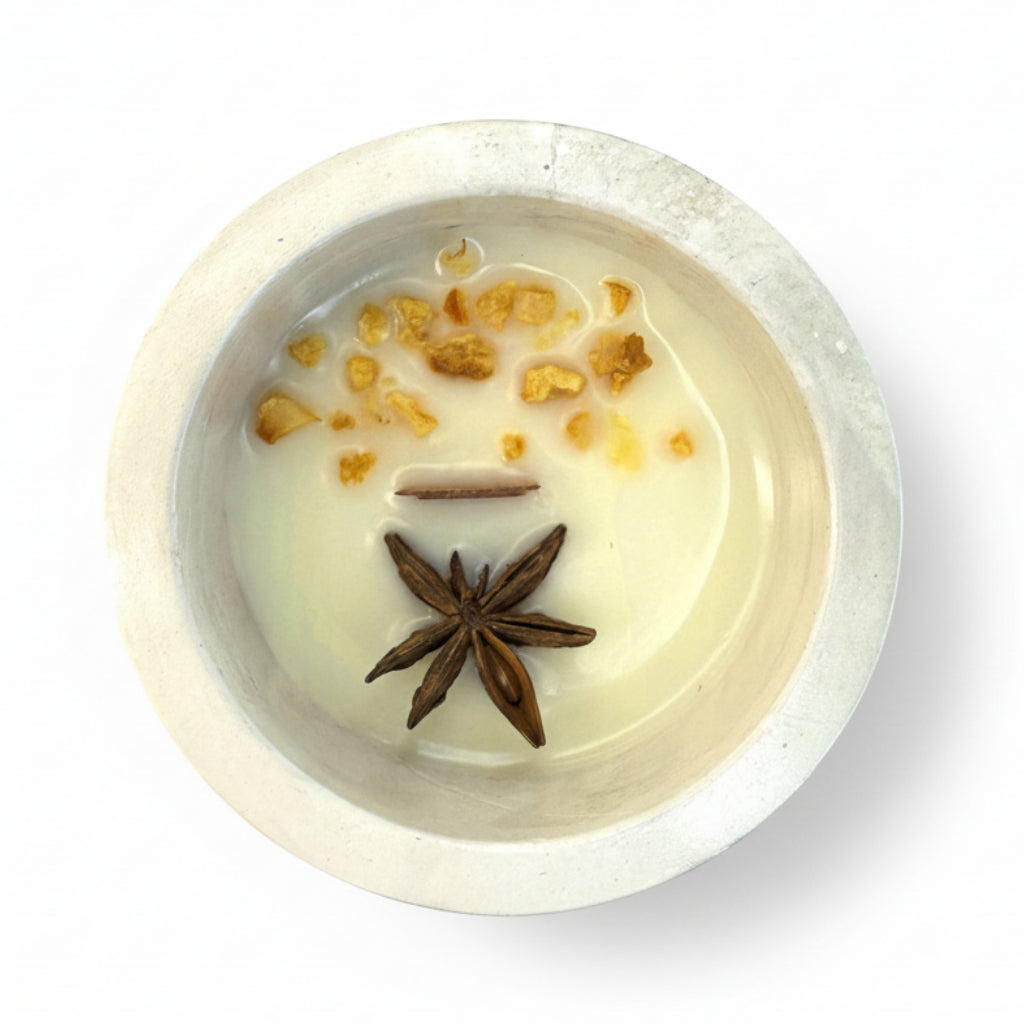 Vela artesanal de Coco Milk & Vainilla dulce / cremoso (200 g)
