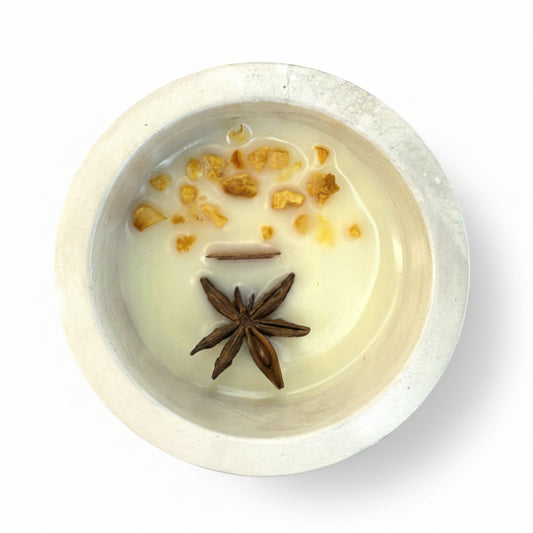 Vela artesanal de Coco Milk & Vainilla dulce / cremoso (200 g)