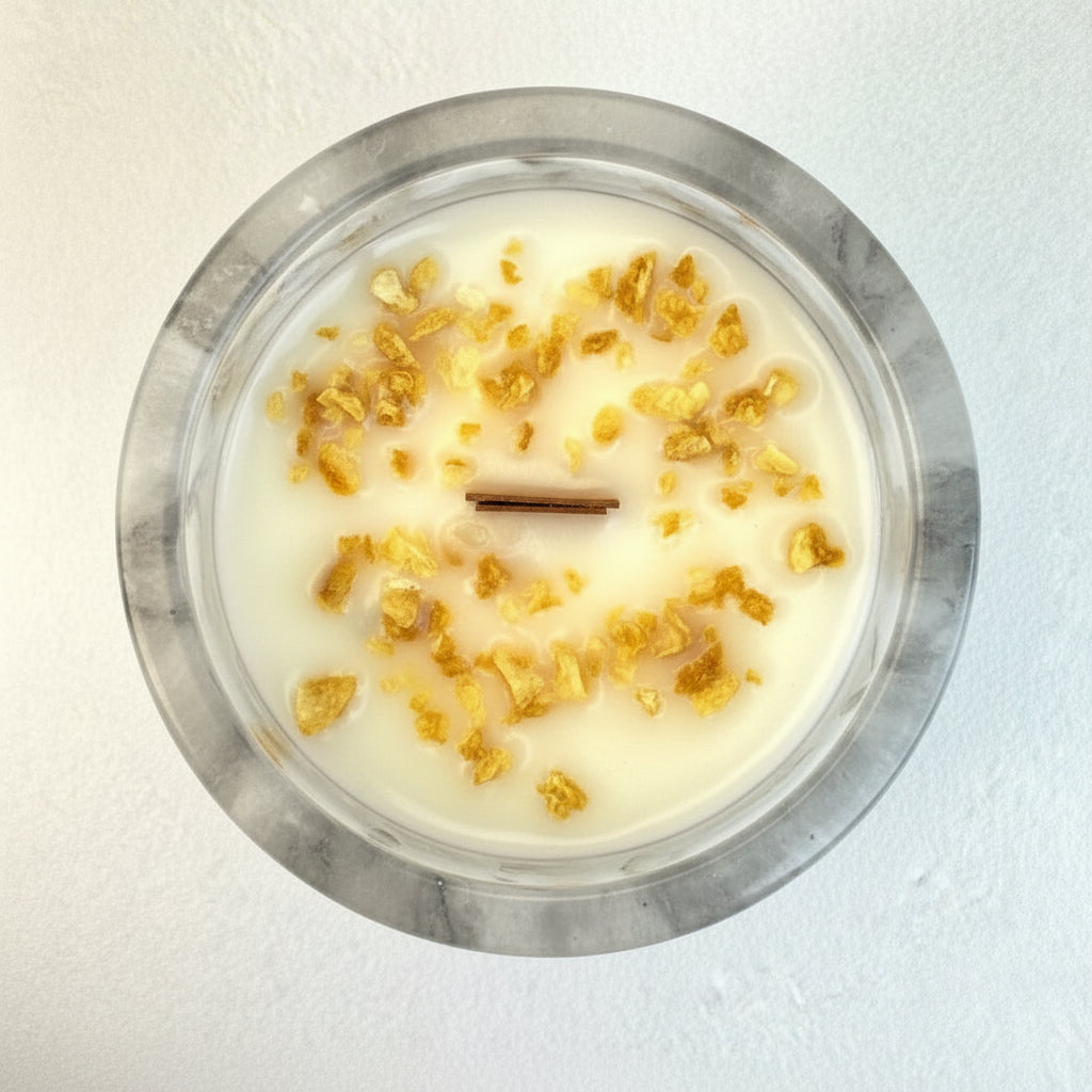 Vela artesanal de Coco Milk & Vainilla dulce / envolvente (200 g)