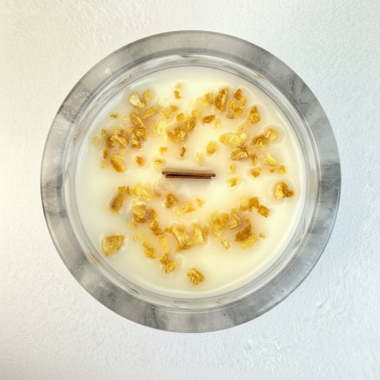 Vela artesanal de Coco Milk & Vainilla dulce / envolvente (200 g)