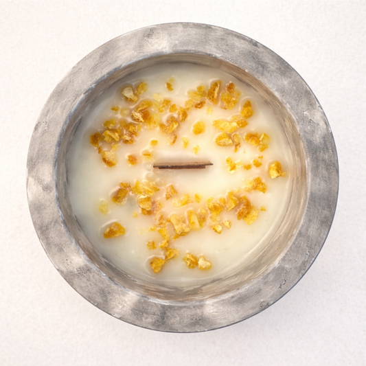 Vela artesanal de soja hecha a mano (200 g)