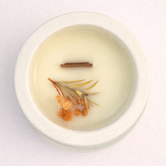 Vela artesanal de soja para el hogar (90 g)