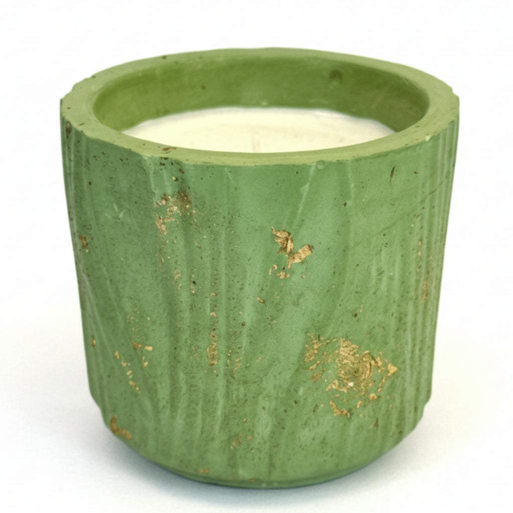 Vela artesanal de manzana horneada con toques de canela / vainilla (90 g)