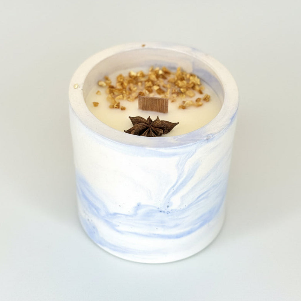 Vela artesanal de Vainilla / Coco - 250 g