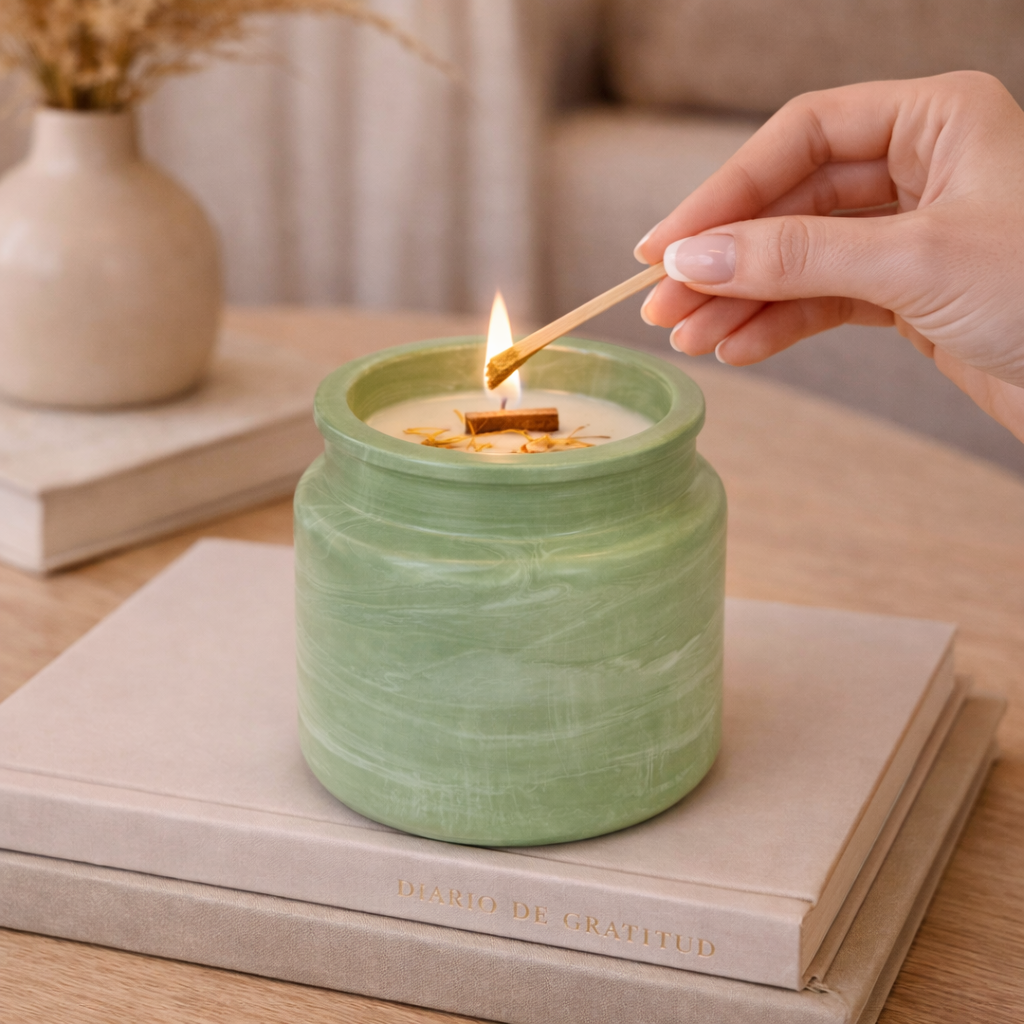 Vela artesanal de soja edición especial (90 g)