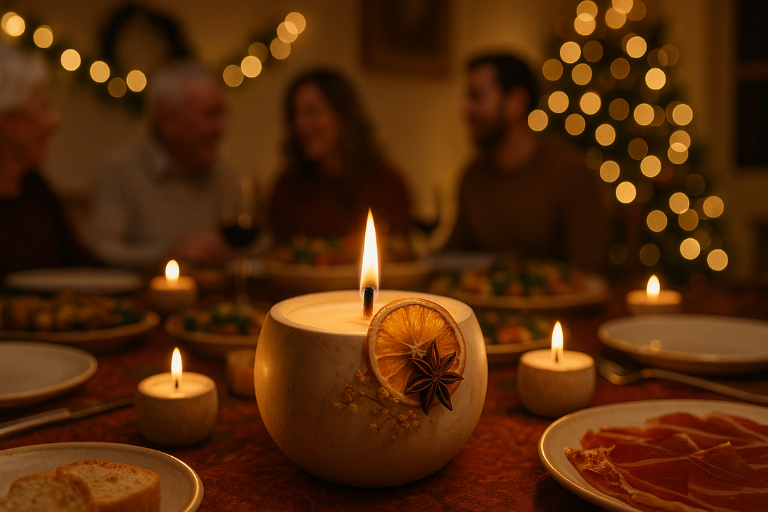 Navidad 2025: Nochebuena en familia, hogar acogedor y magia de las velas