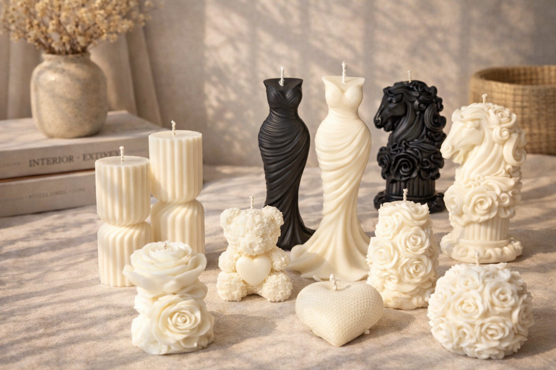 Velas decorativas aromatizadas: arte, aroma y carácter