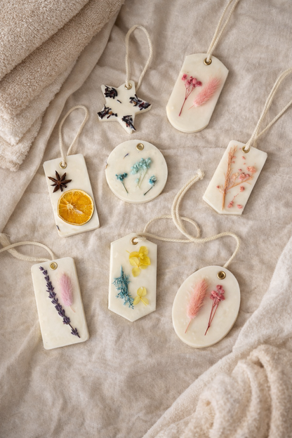 Ambientadores de armario Té verde y pepino de cera de soja