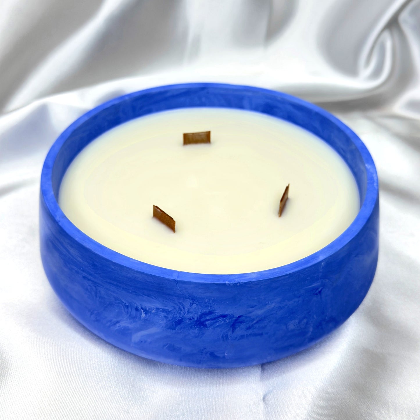AZUL ELÉCTRICO - Vela Grande Redonda (600g)