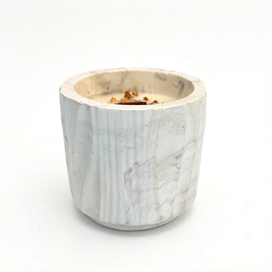 Vela artesanal de bergamota – fresco / cítrico (90 g)