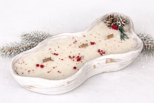 Vela artesanal de Canela – cálido / especiado (400 g)