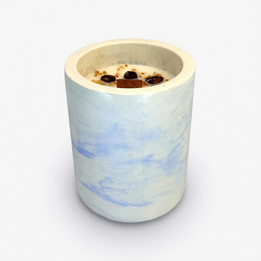 Vela artesanal de brownie de chocolate con notas cálidas de cacao (200 g)