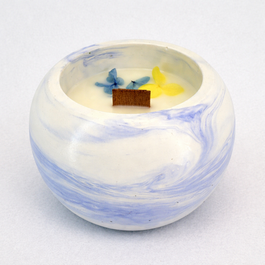 Vela artesanal de soja hecha a mano (120 g)
