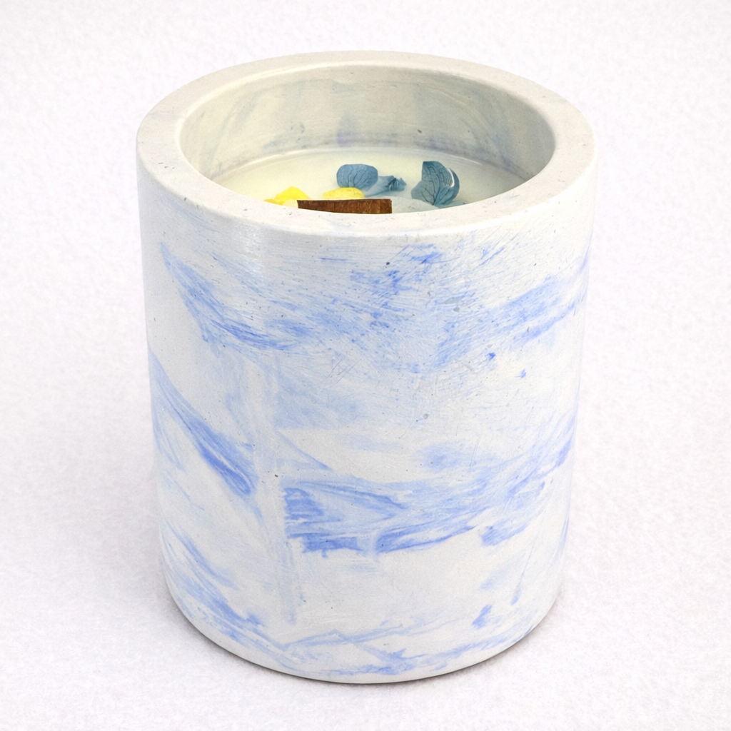 Vela artesanal de soja para el hogar (200 g)