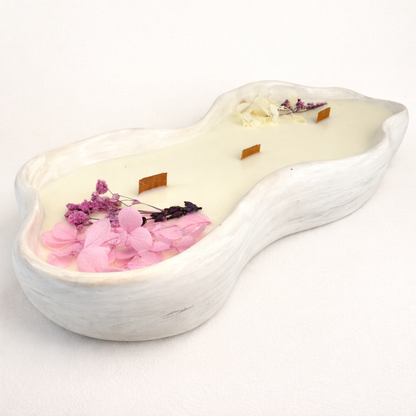 Vela artesanal de soja hecha a mano (400 g)