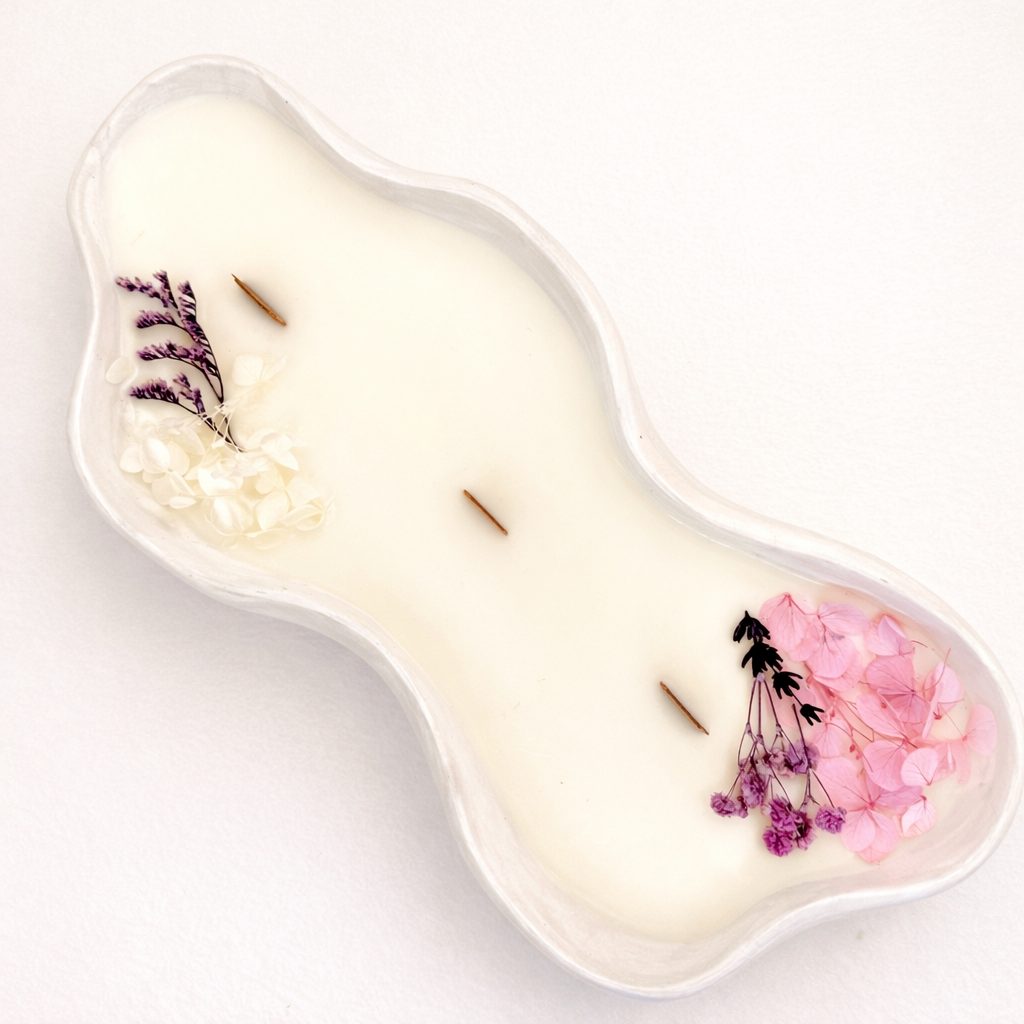 Vela artesanal de soja hecha a mano (400 g)