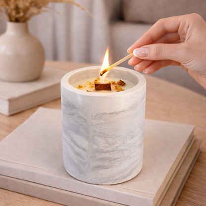 Vela artesanal de soja (200 g)