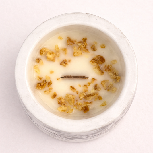 Vela artesanal de soja aromática (90 g)