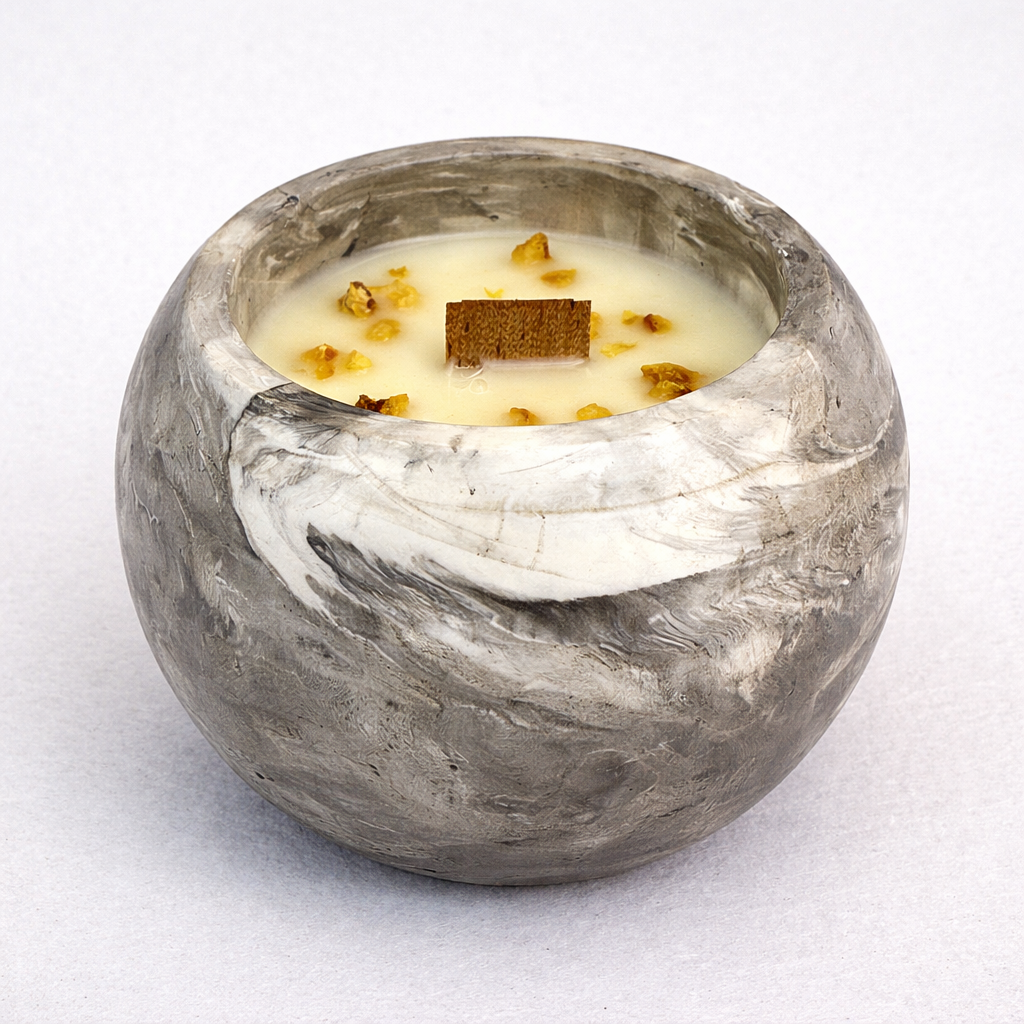 Vela artesanal de soja vegana (120 g)