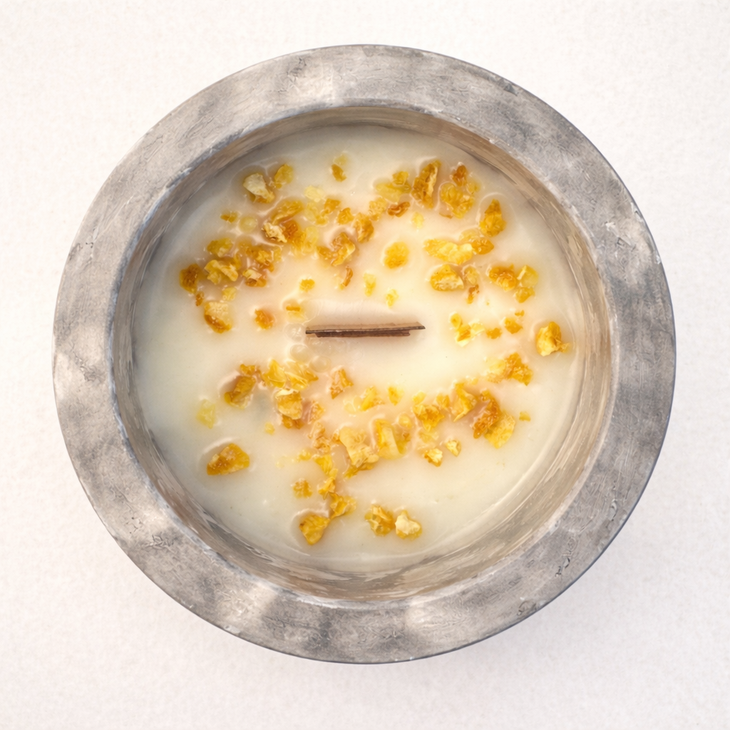 Vela artesanal de soja hecha a mano (200 g)