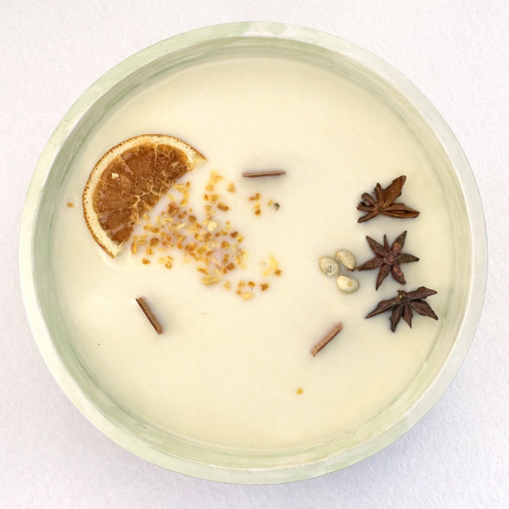 Vela artesanal de soja aromática (600 g)