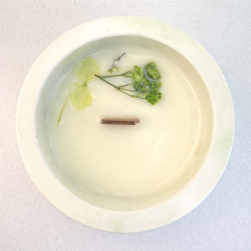 Vela artesanal de soja aromática (200 g)