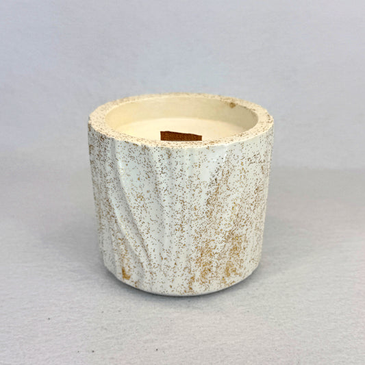 GOLD GLITTER – Vela Estándar (90g) - "Tarta de Manzana"