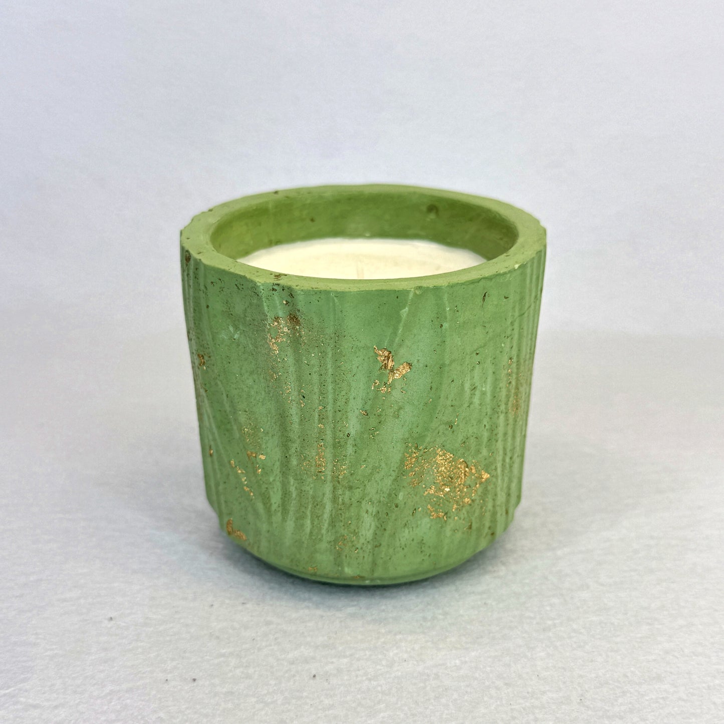 VERDE-ORO  – Vela Estándar (90g) - "Tarta de Manzana"