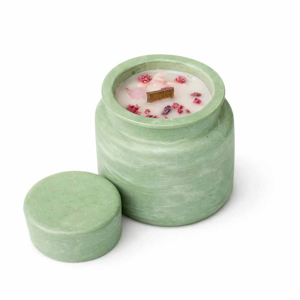 Vela artesanal de Coco Milk & Vainilla – cremoso / delicado (90 g)