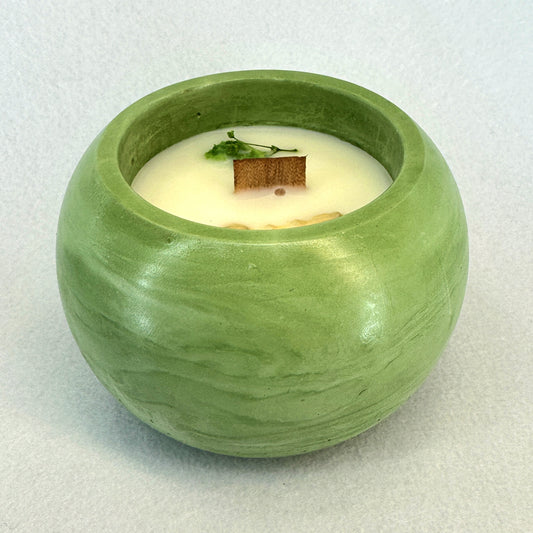 VERDE PASTEL - Vela Esférica (120g)