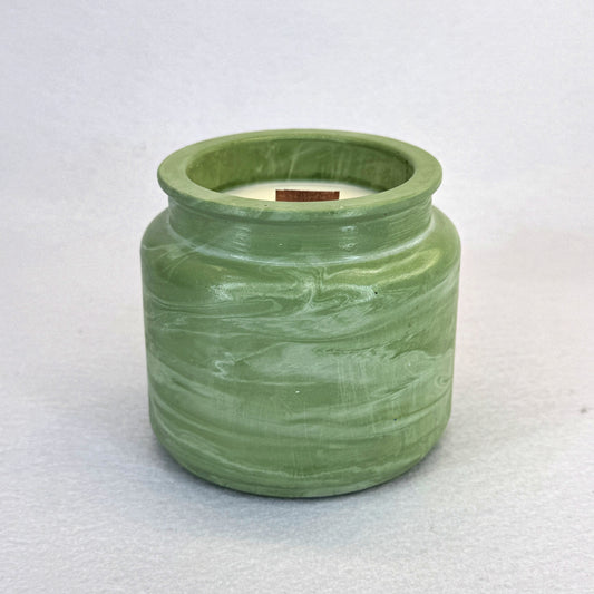 VERDE PASTEL - Vela Estándar con Tapa (90g)